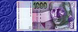 Bankovka nominálnej hodnoty 1000 Sk