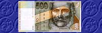 Bankovka nominálnej hodnoty 500 Sk