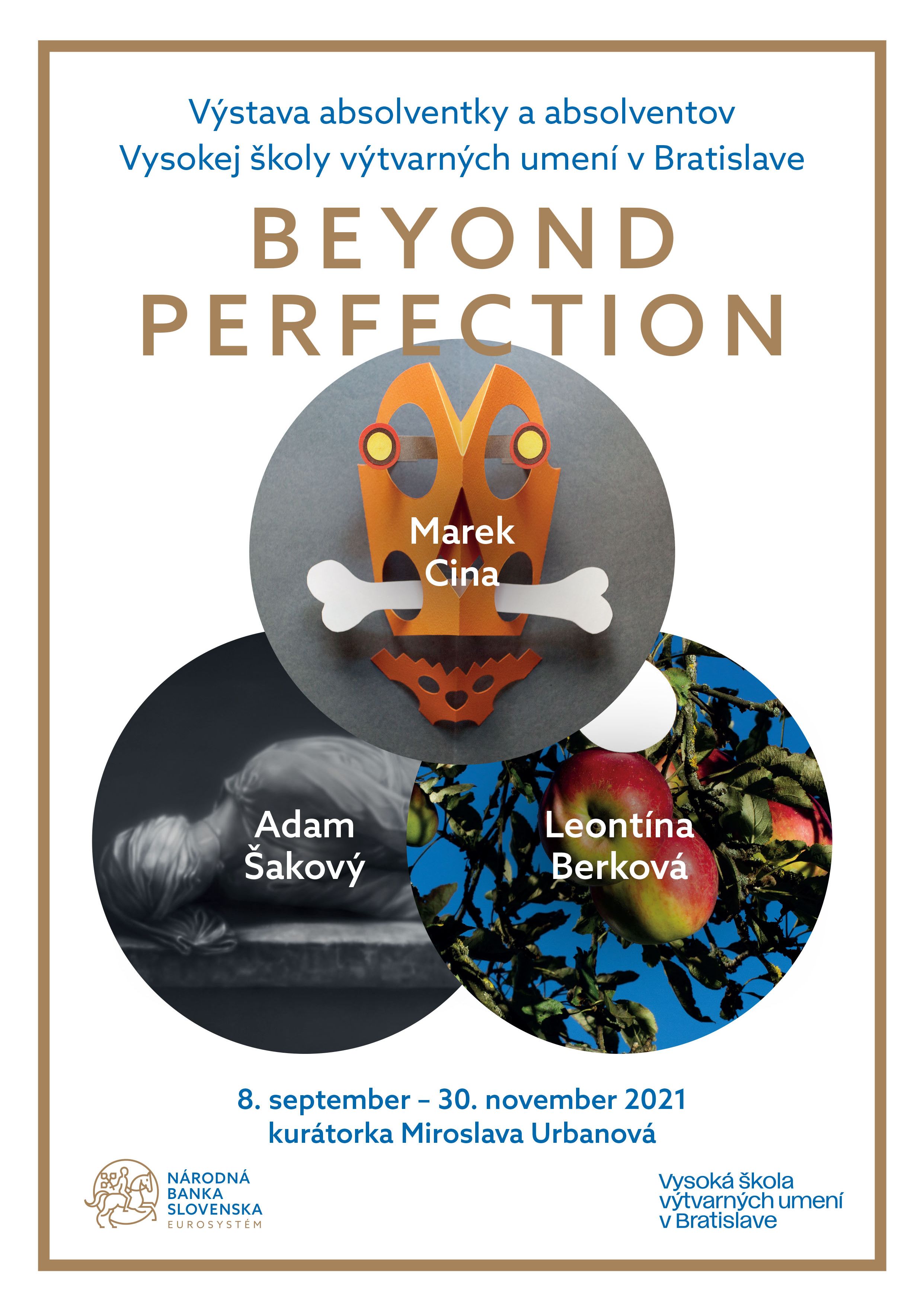 Poster k výstave Beyond Perfection