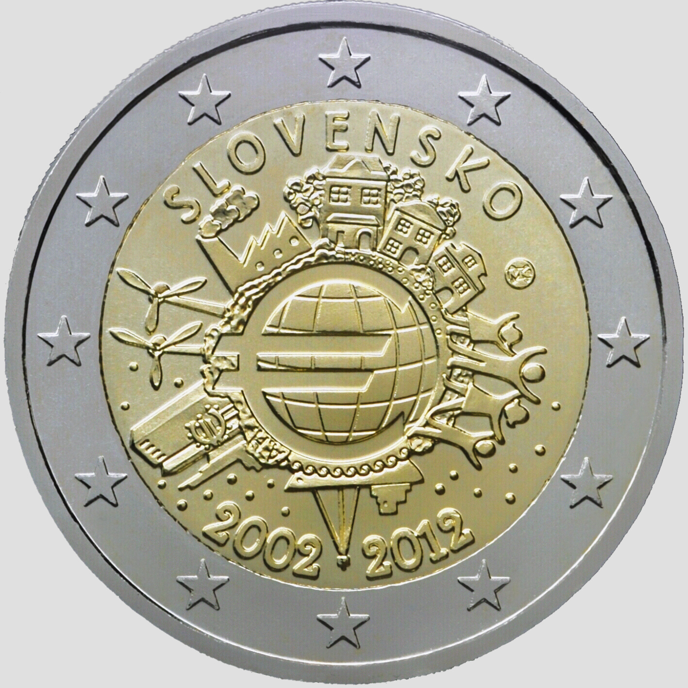 Bankovky a mince, Desať rokov eurových bankoviek a mincí