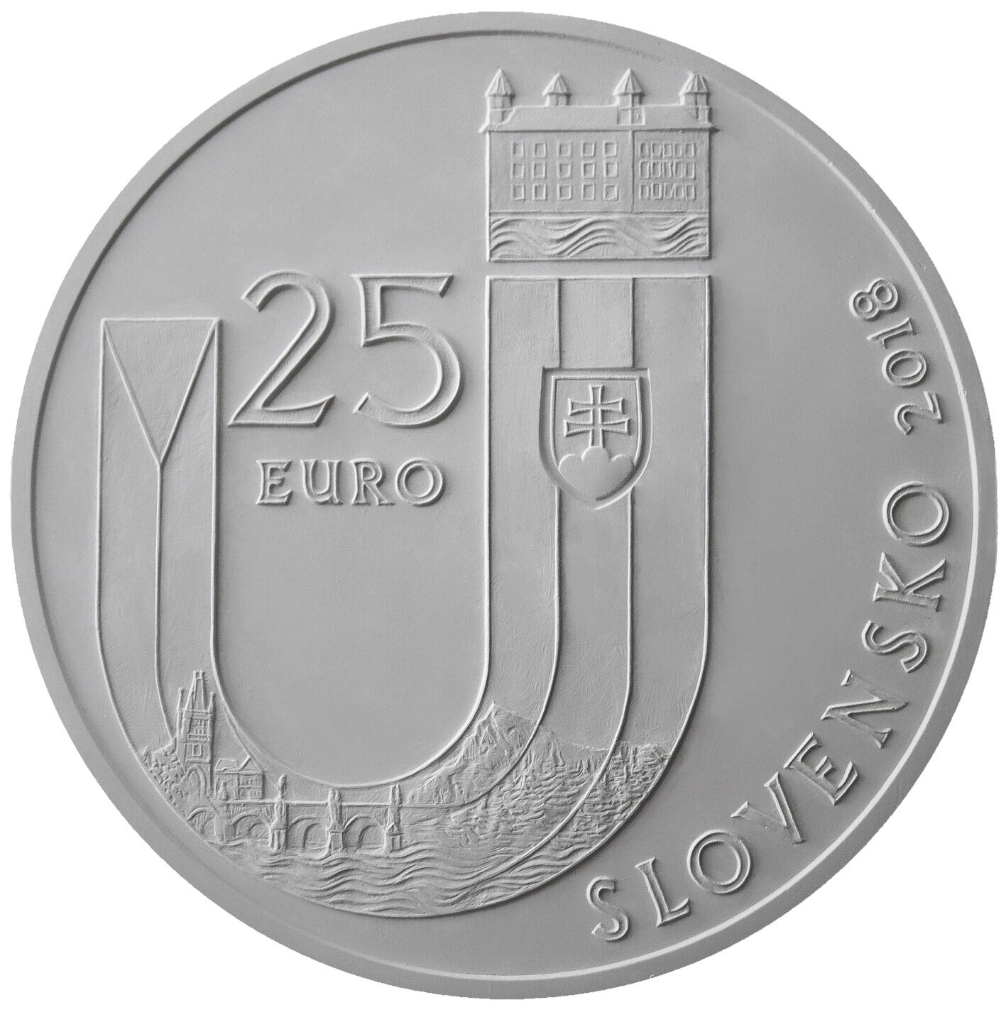 Reduced first prize and the design selected for the coin
