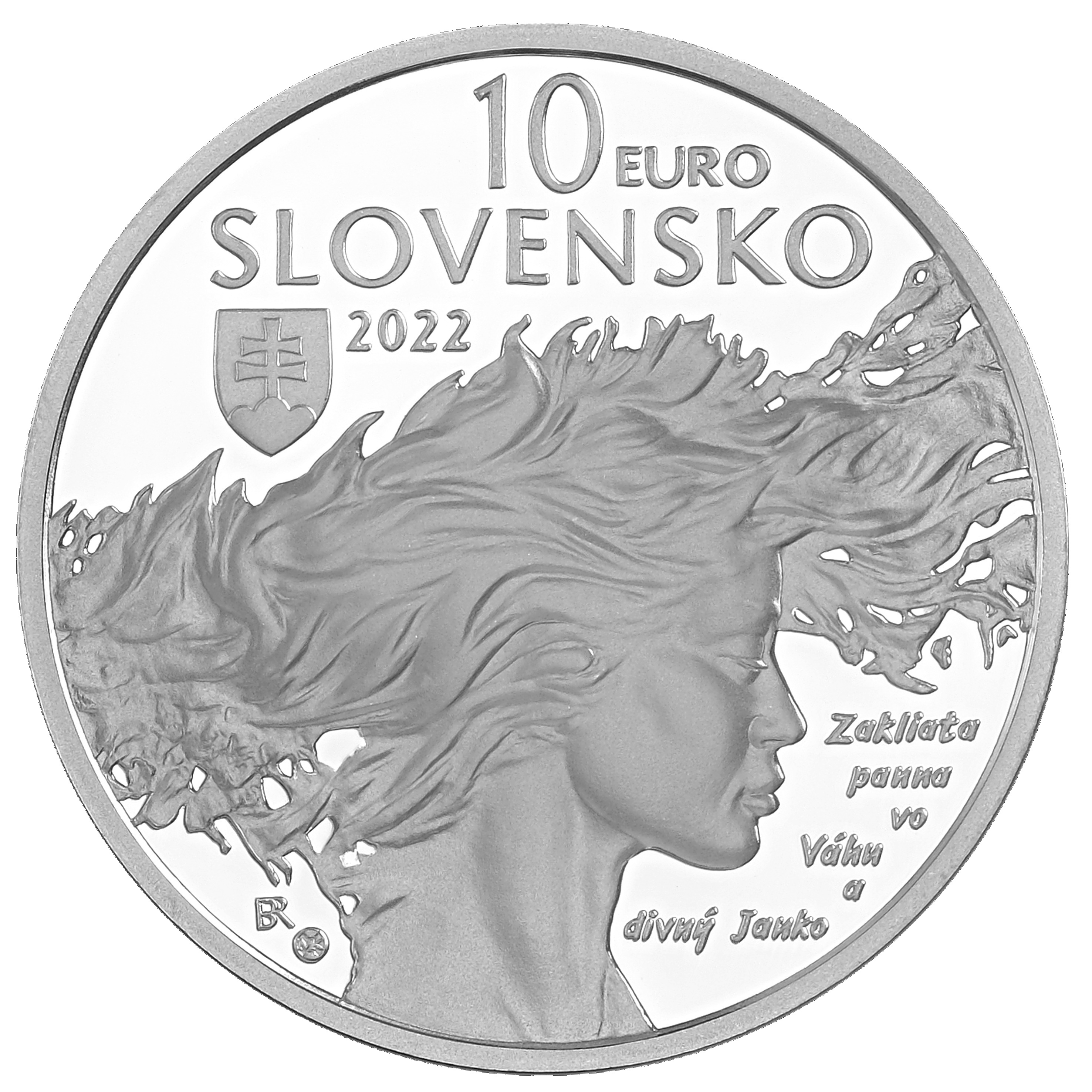 Oznámenie o začatí predaja striebornej zberateľskej euromince v nominálnej hodnote 10 eur  „Janko Kráľ – 200. výročie narodenia“