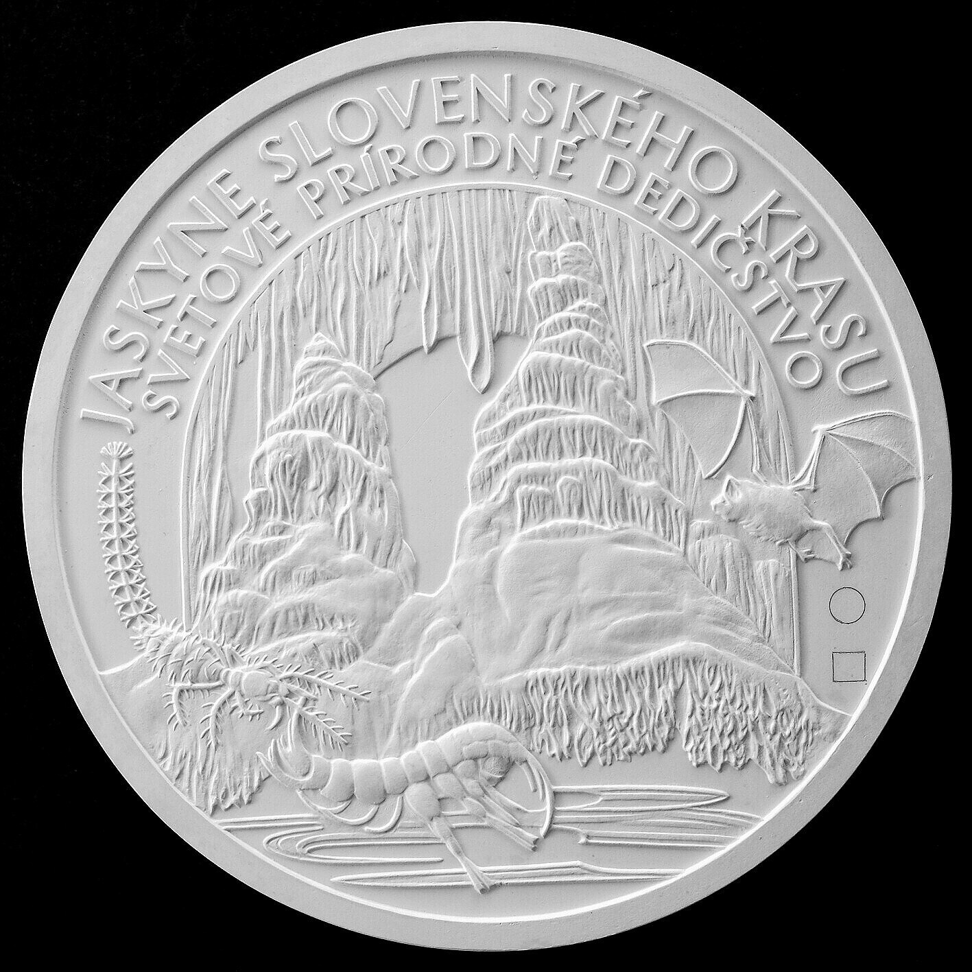 First prize (the design selected for the coin)