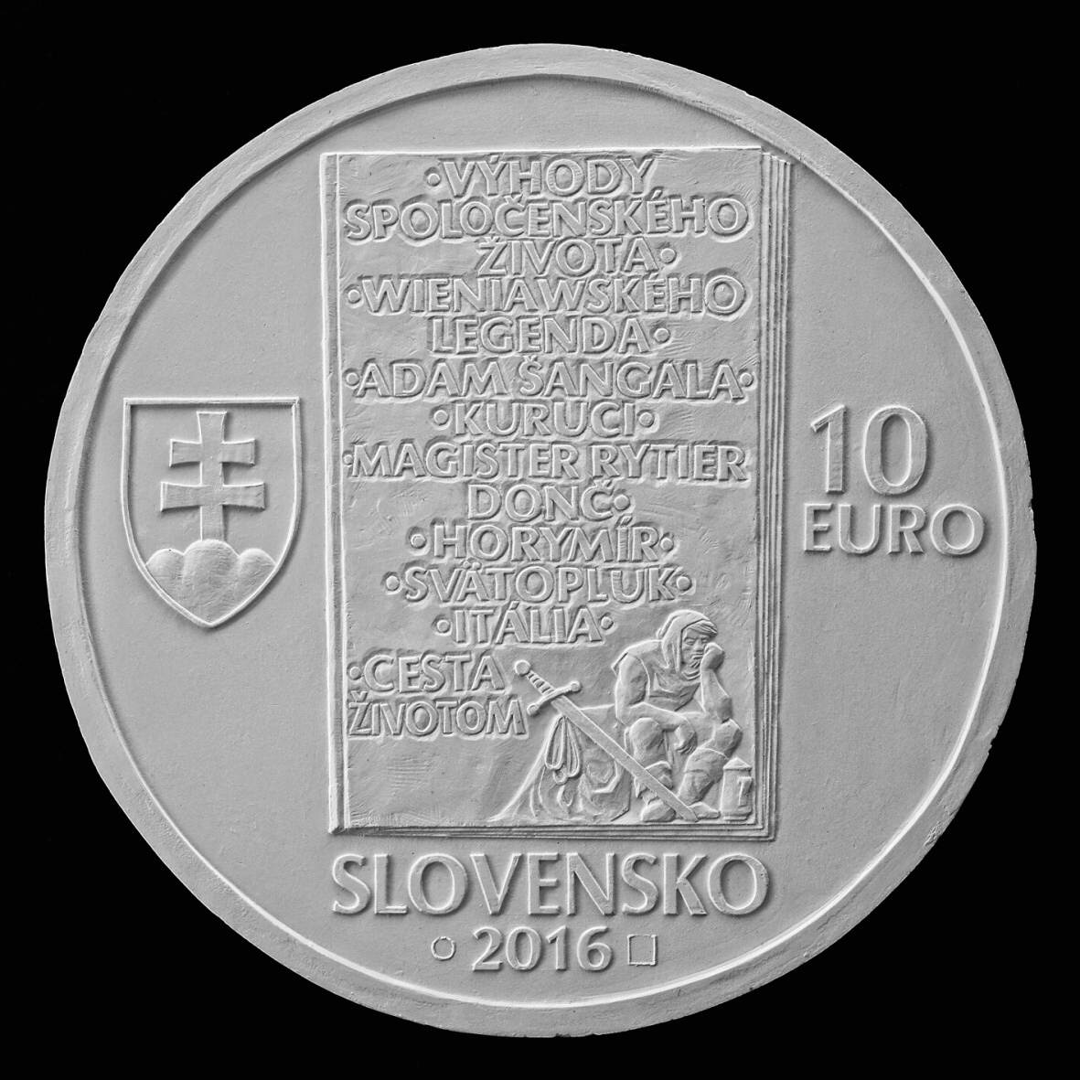 Reduced first prize (design selected for the coin