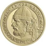 Zlatá zberateľská minca v nominálnej hodnote 100 eur Veľkomoravské knieža Rastislav