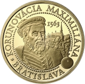 Korunovácia Maximiliána v Bratislave - 450. výročie