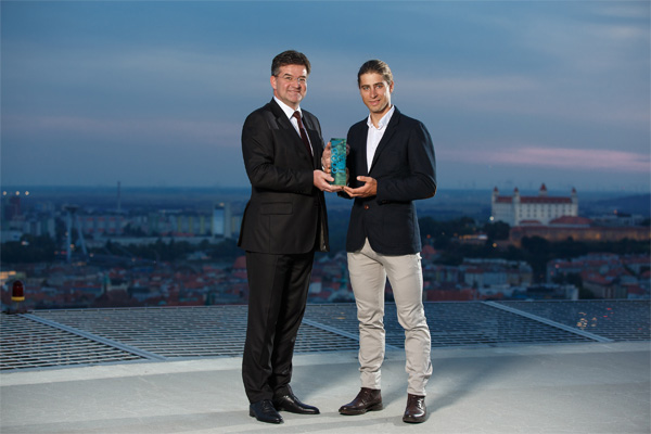 Peter Sagan prvým držiteľom čestného titulu Veľvyslanec značky Dobrý nápad Slovensko