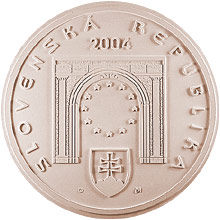 Bankovky a mince, Výsledky opakovanej verejnej anonymnej súťaže na výtvarný návrh pamätnej striebornej mince v nominálnej hodnote 200 Sk k vstupu Slovenskej republiky do Európskej únie