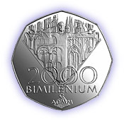 Bankovky a mince, Jubilejný rok 2000 – bimilénium