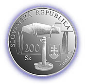 Bankovky a mince, Jozef Maximilián Petzval – 200. výročie narodenia
