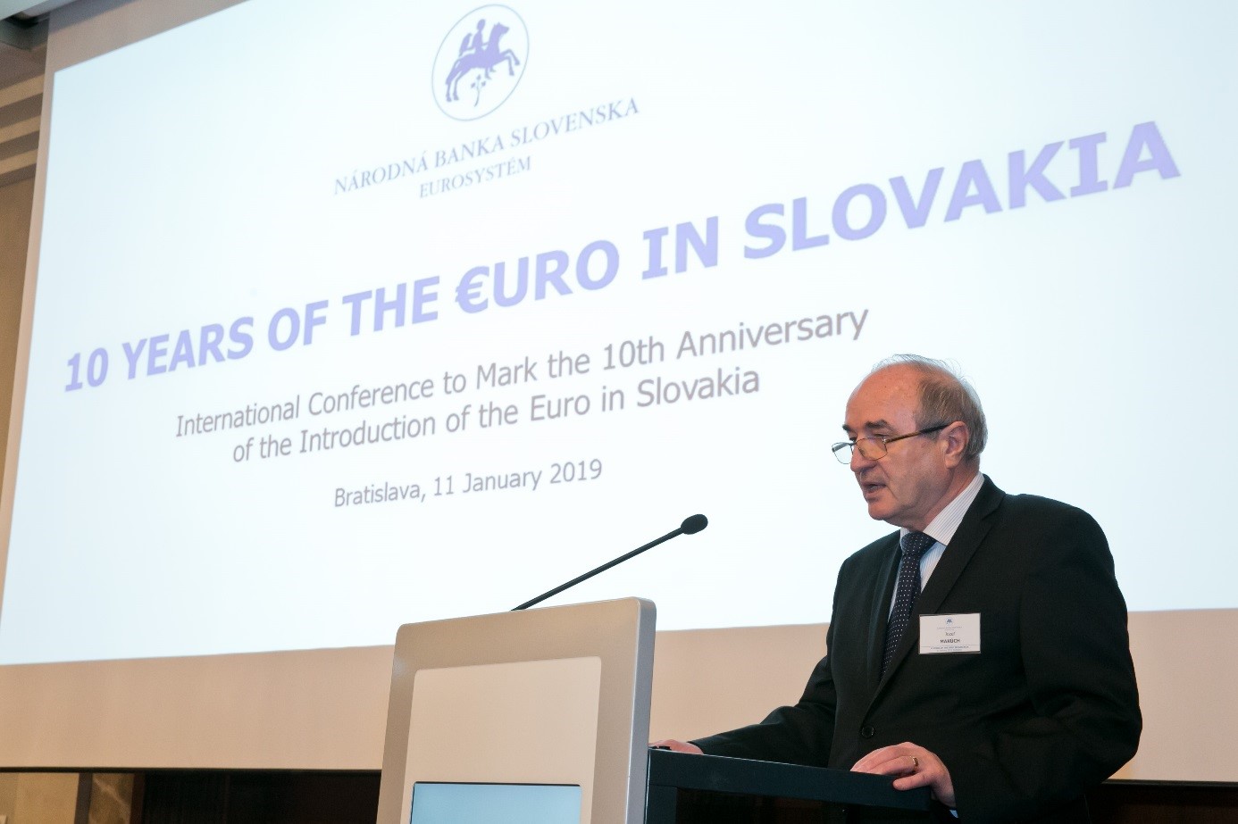 Medzinárodná konferencia k 10. výročiu zavedenia eura v SR