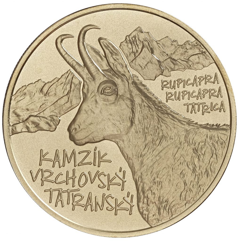 Banknotes and coins, Fauna and flora in Slovakia – the Tatra chamois