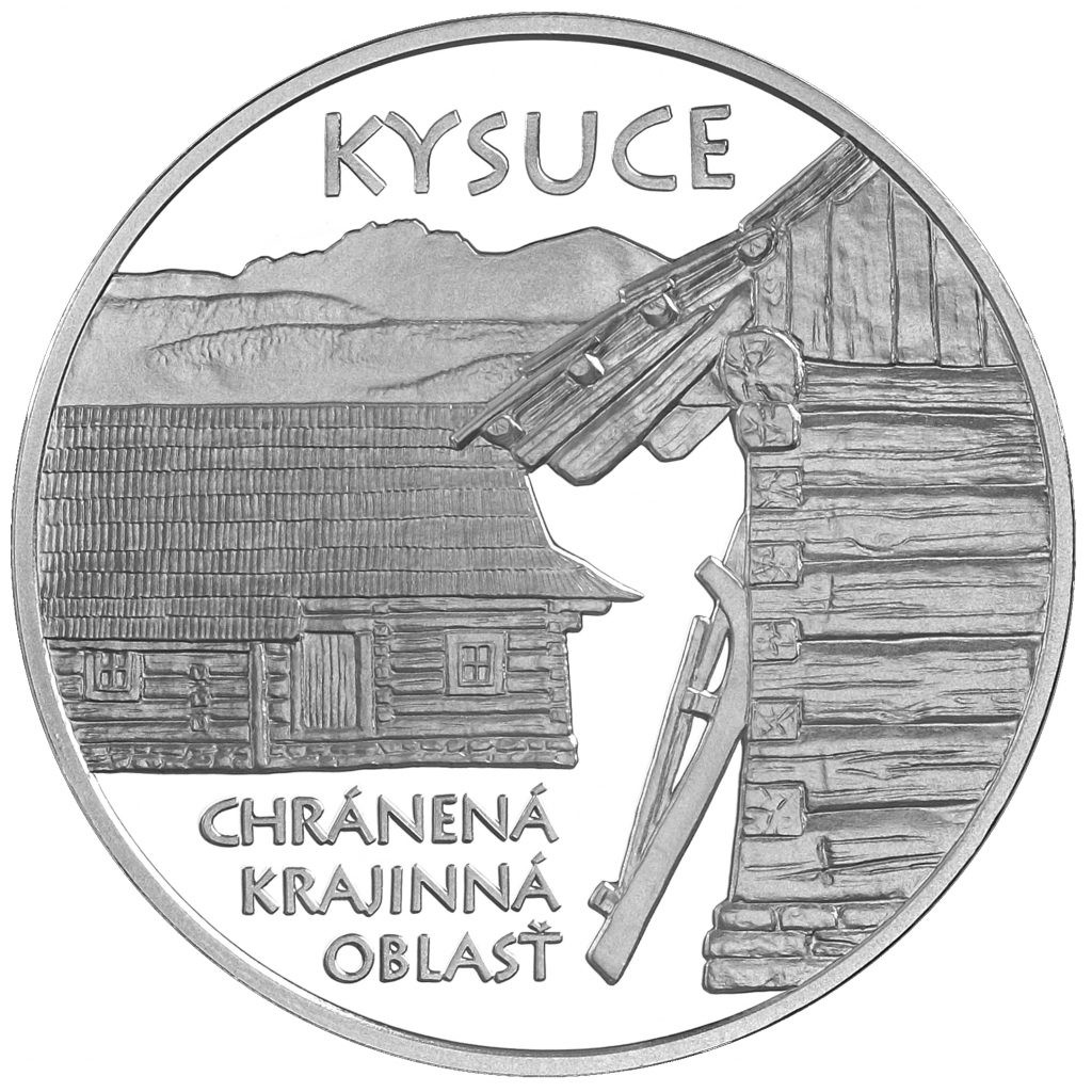 Strieborná zberateľská eurominca v nom. hodnote 20 eur  „Chránená krajinná oblasť KYSUCE“ - začiatok predaja
