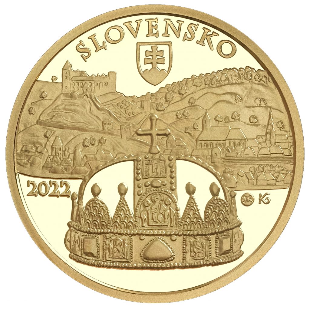 Banknotes and coins, Bratislava coronations – 450th anniversary of the coronation of Rudolf