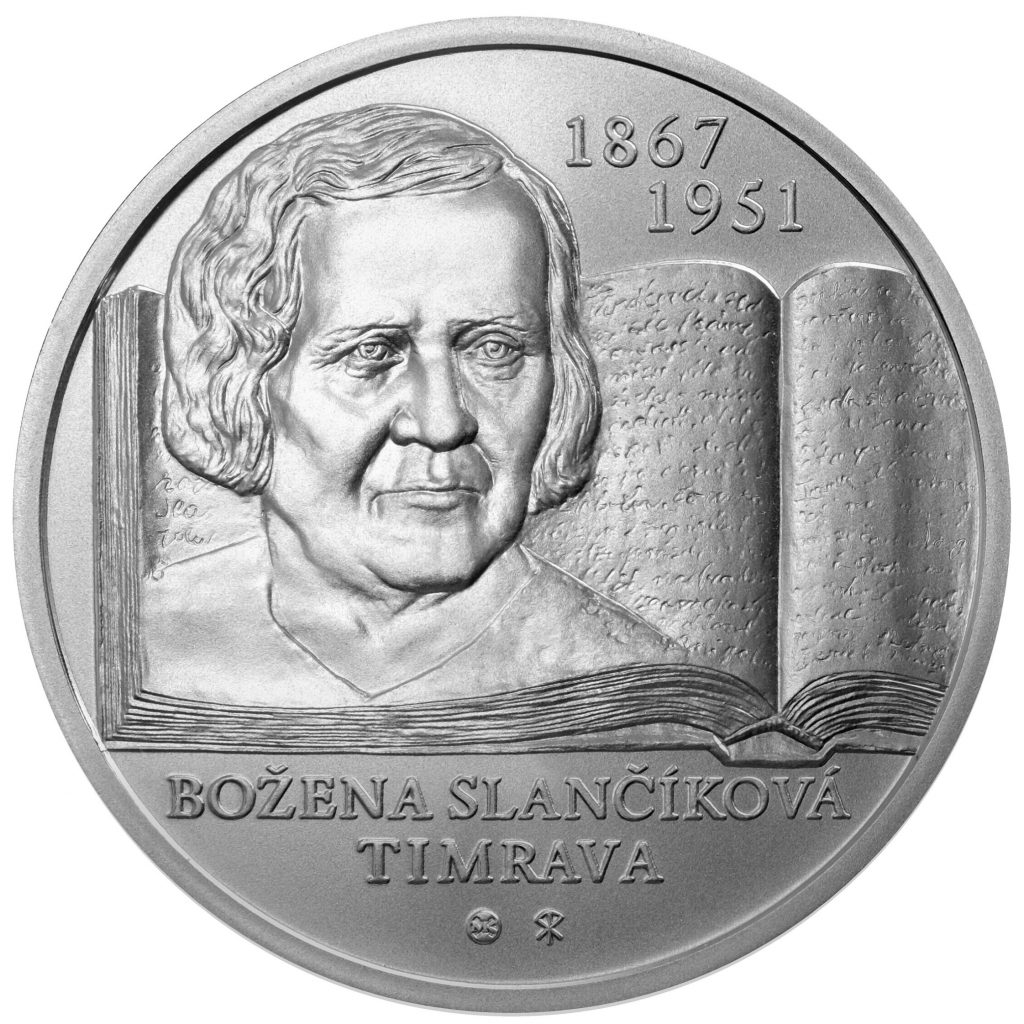 Bankovky a mince, Božena Slančíková Timrava – 150. výročie narodenia