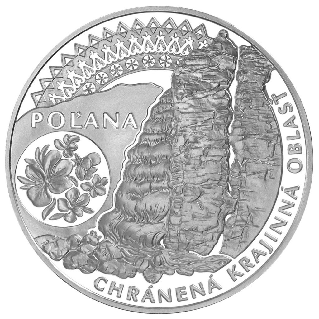 Banknotes and coins, Poľana Mountains Protected Landscape Area
