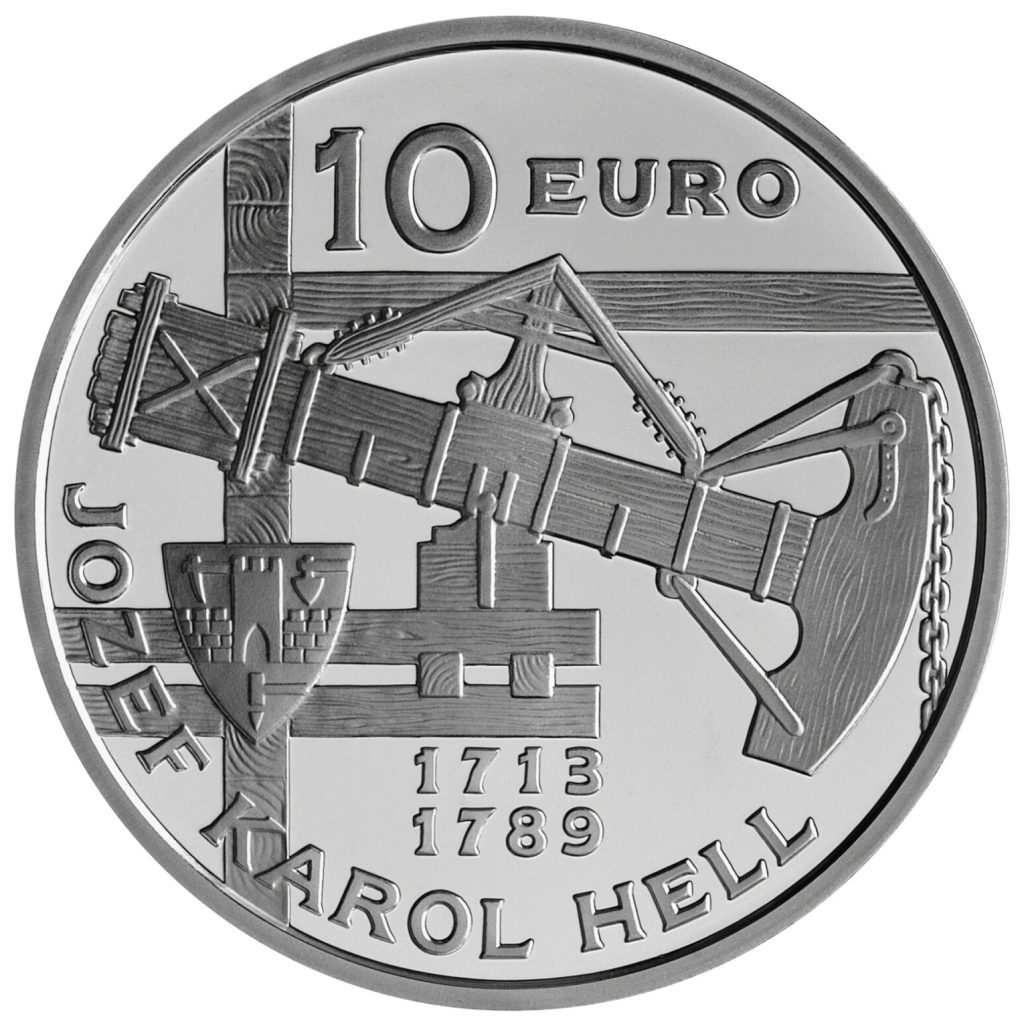 Bankovky a mince, Jozef Karol Hell – 300. výročie narodenia