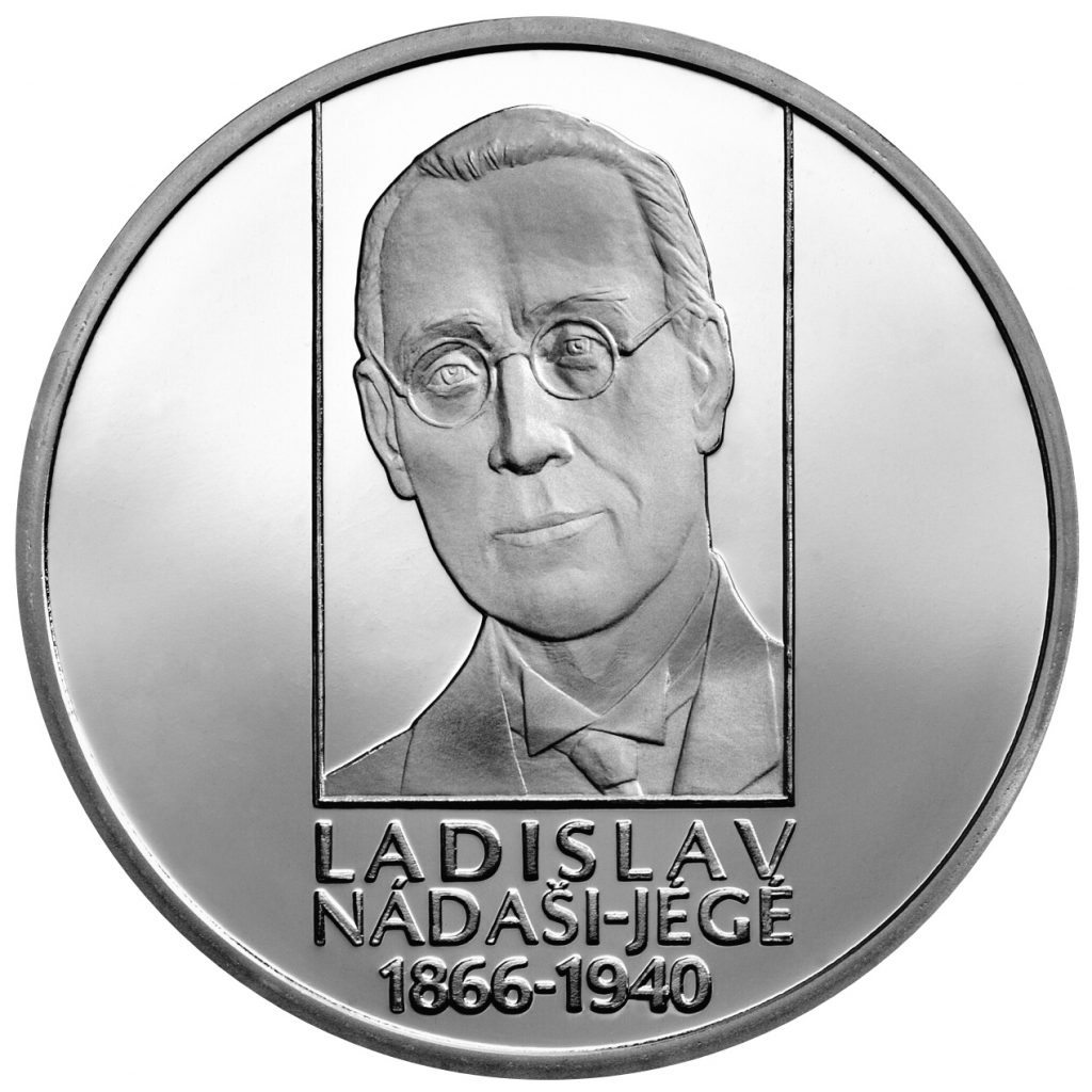 Banknotes and coins, 150th anniversary of the birth of Ladislav Nádaši-Jégé