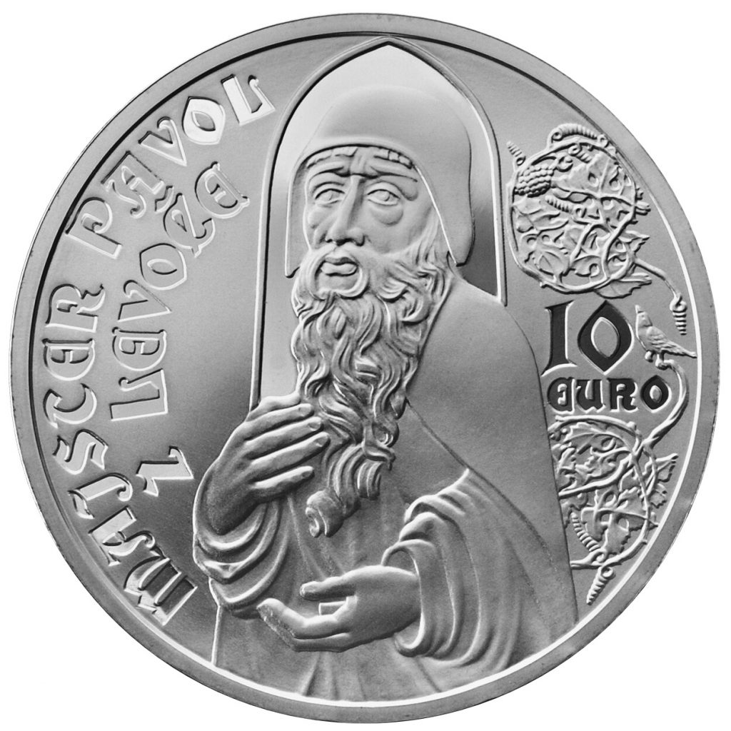 Banknotes and coins, Master Paul of Levoča