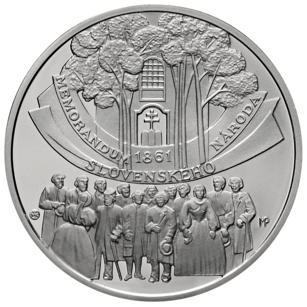 Bankovky a mince, Memorandum národa slovenského – 150. výročie prijatia
