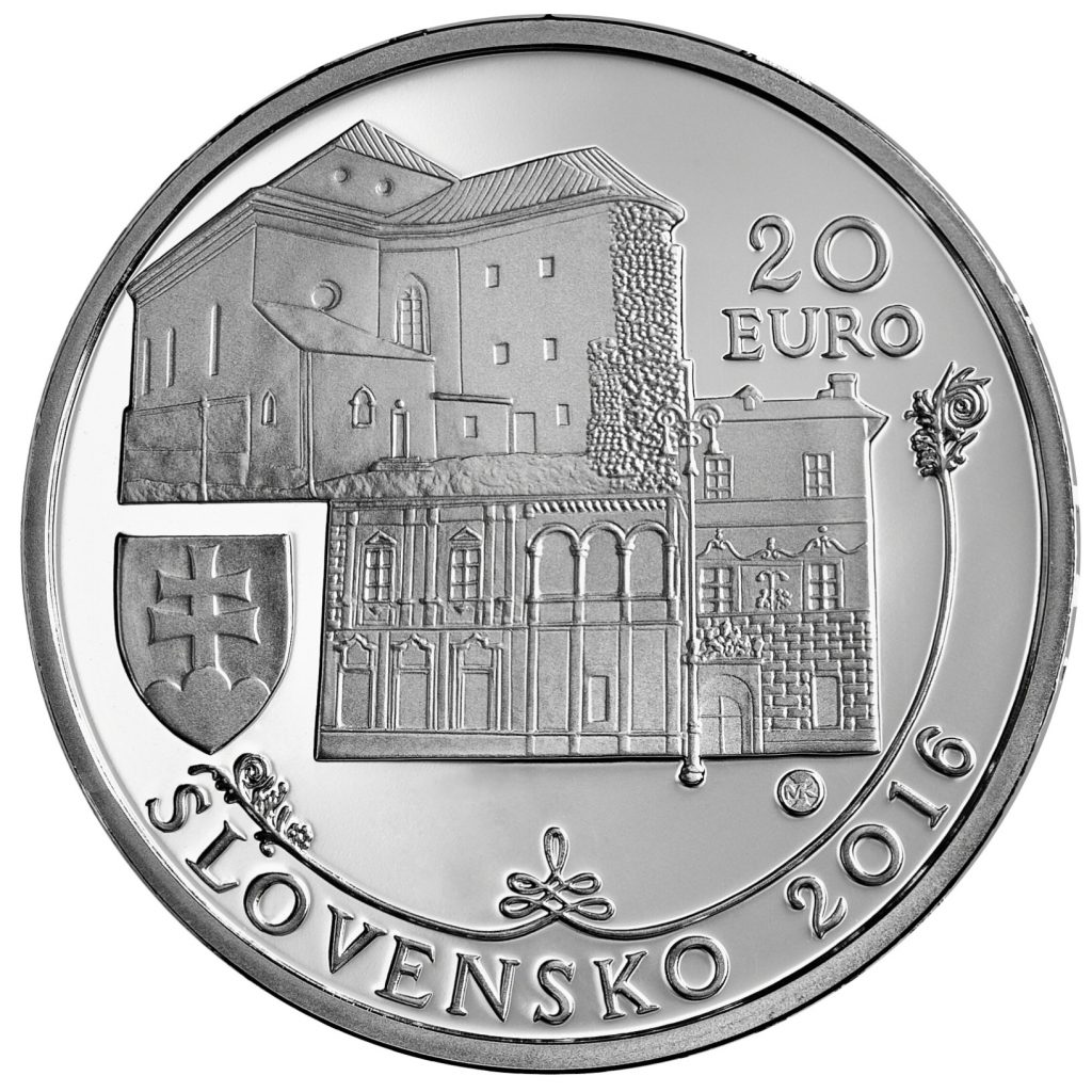 Banknotes and coins, Banská Bystrica Heritage Site