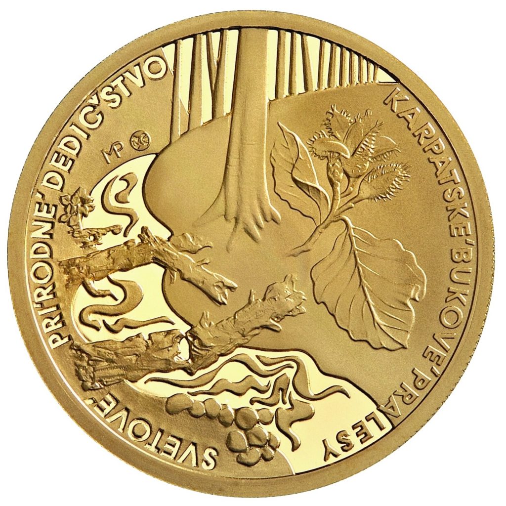 Banknotes and coins, World Natural Heritage – Primeval Beech Forests of the Carpathians