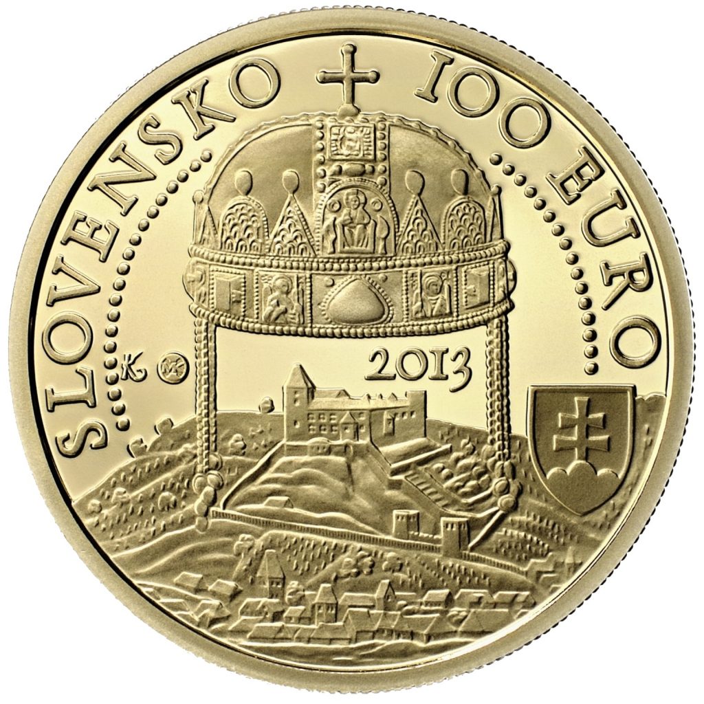 Banknotes and coins, Bratislava coronations – 450th anniversary of the coronation of Maximilian