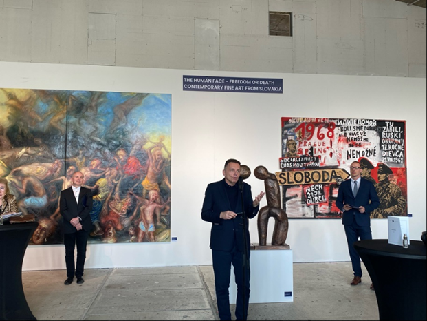 Výstava ,,Ľudská tvár – sloboda alebo smrť“ vo Frankfurte