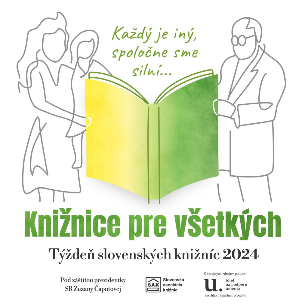 Poster Týždeň slovenských knižníc 2024 