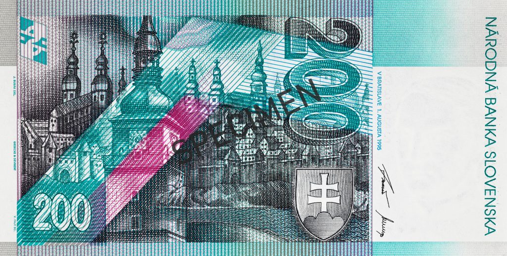 Rubová strana bankovky