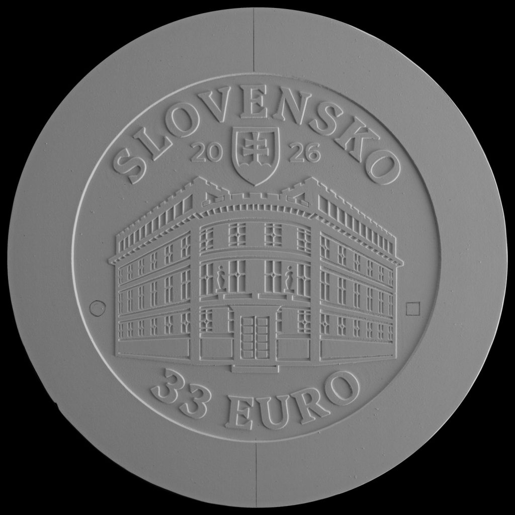 Bankovky a mince, Výsledky verejnej anonymnej súťaže na výtvarný návrh zlatej zberateľskej euromince v nominálnej hodnote 33 eur k 100. výročiu začiatku činnosti Národnej banky Československej