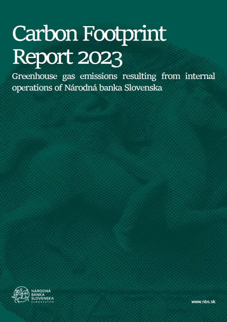Publications, Carbon Footprint Report of NBS