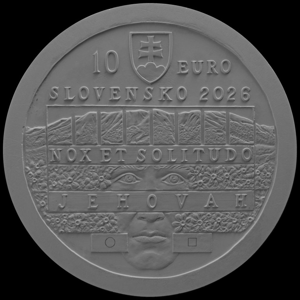 Bankovky a mince, Výsledky verejnej anonymnej súťaže na výtvarný návrh striebornej zberateľskej euromince v nominálnej hodnote 10 eur k 150. výročiu narodenia Ivana Kraska