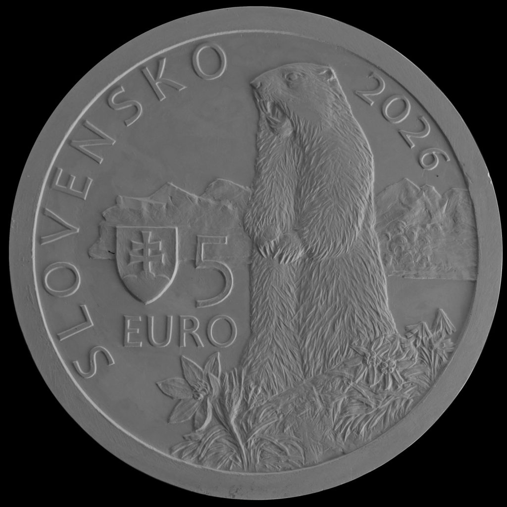 Bankovky a mince, Výsledky verejnej anonymnej súťaže na výtvarný návrh zberateľskej euromince z obyčajných kovov v nominálnej hodnote 5 eur s tematikou Fauna a flóra na Slovensku – svišť vrchovský