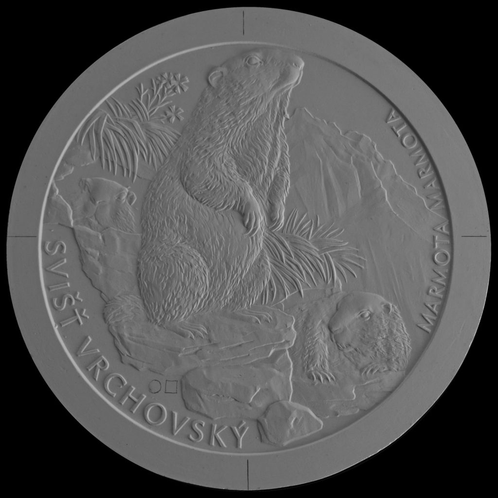 Bankovky a mince, Výsledky verejnej anonymnej súťaže na výtvarný návrh zberateľskej euromince z obyčajných kovov v nominálnej hodnote 5 eur s tematikou Fauna a flóra na Slovensku – svišť vrchovský