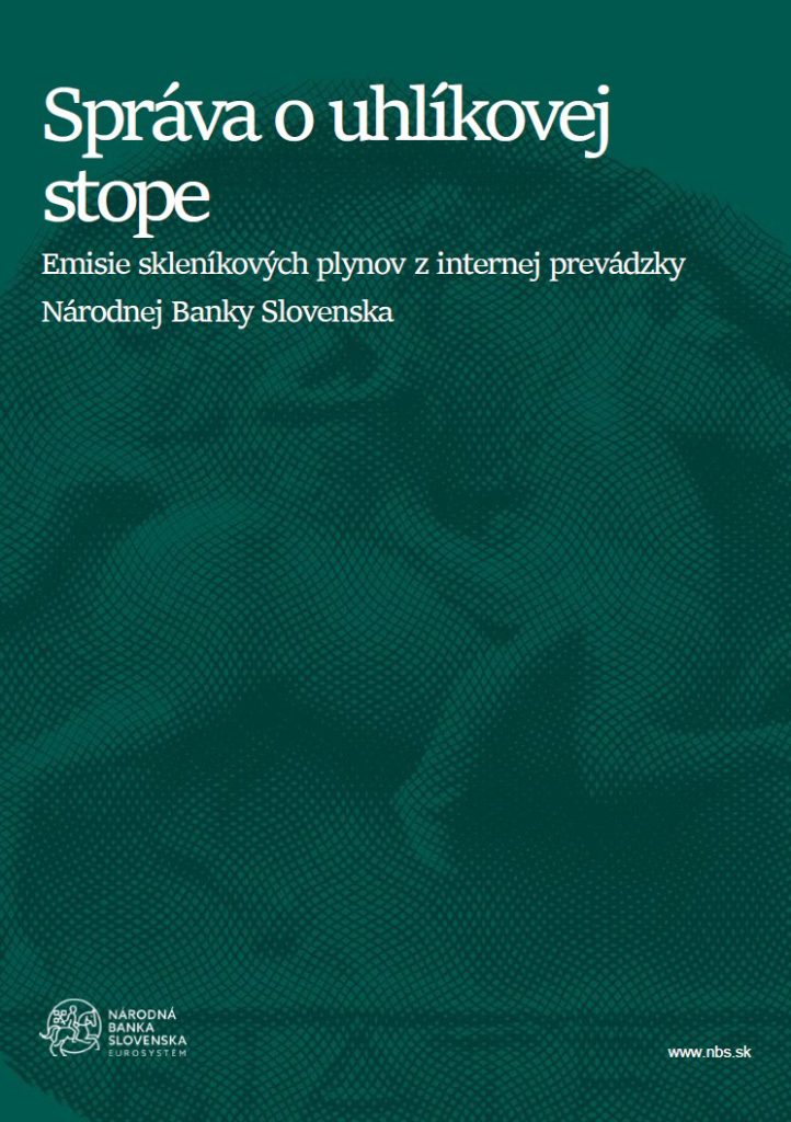 Publikácie, Správa o uhlíkovej stope NBS