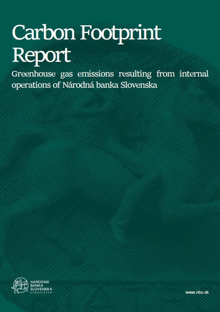 Publications, Carbon Footprint Report of NBS