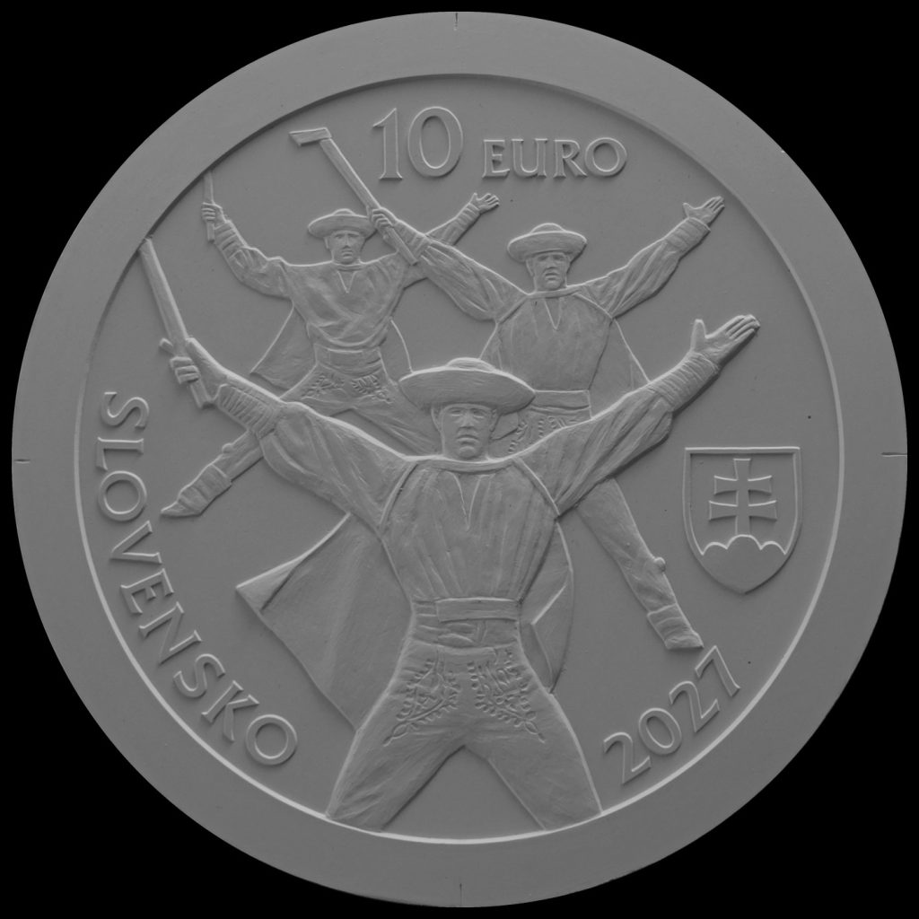 Bankovky a mince, Výsledky verejnej anonymnej súťaže na výtvarný návrh striebornej zberateľskej euromince v nominálnej hodnote 10 eur k 100. výročiu narodenia Štefana Nosáľa